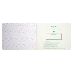 Exacompta - Registre des contrôles de santé et de sécurité au travail - 24 x 32 cm