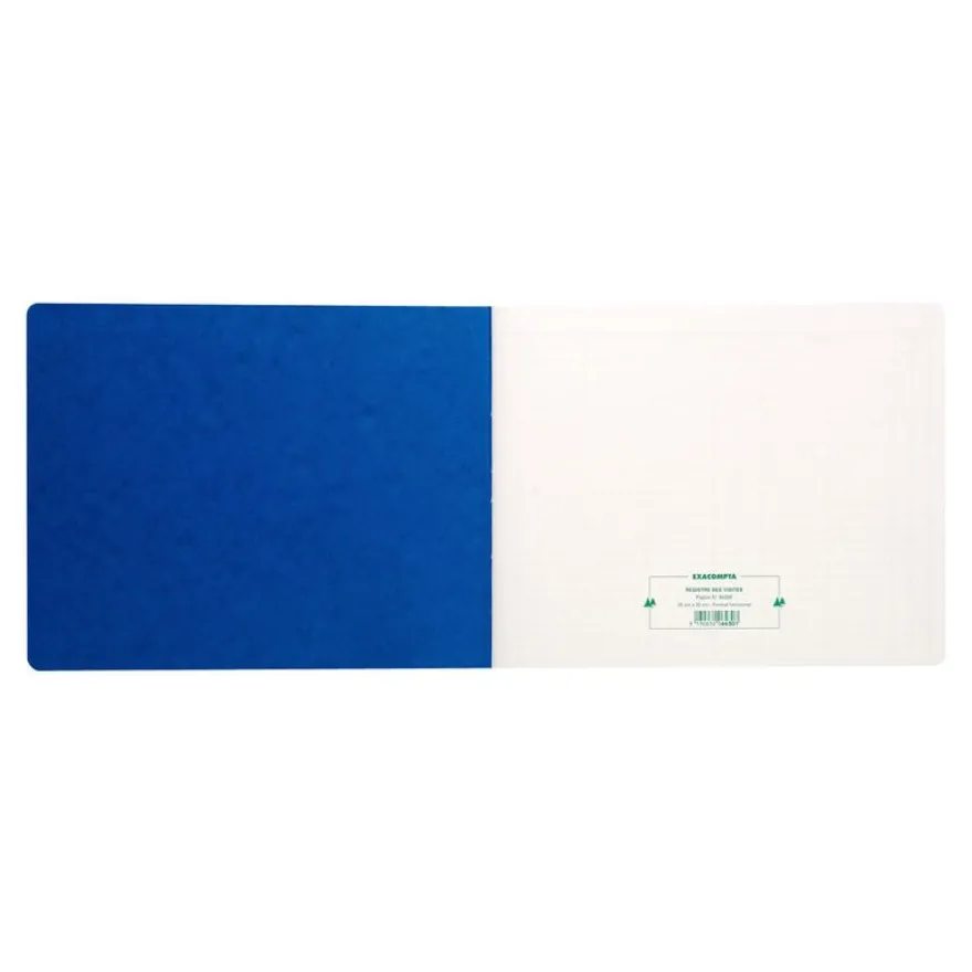 Exacompta - Registre des visites - 25 x 32 cm - 80 pages