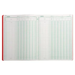 Exacompta - Registre des ventes - 7 colonnes - 32 x 25 cm - 80 pages