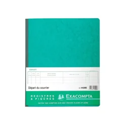 Exacompta - Registre Départ courrier - 32 x 27 cm