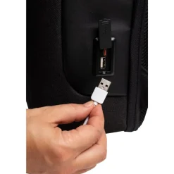 EXACOMPTA – Sac à dos ordinateur à coque Exactive – noir