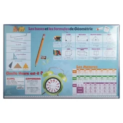 Exacompta - Sous-main Maths - 57,5 x 37,5 cm
