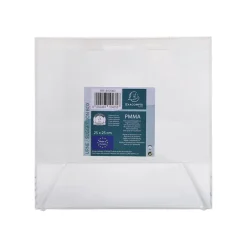 Exacompta - Urne transparente avec couvercle - 21 cm
