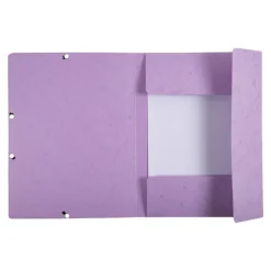 Exacompta Aquarel - 5 Chemises à 3 rabats A4 - coloris assortis