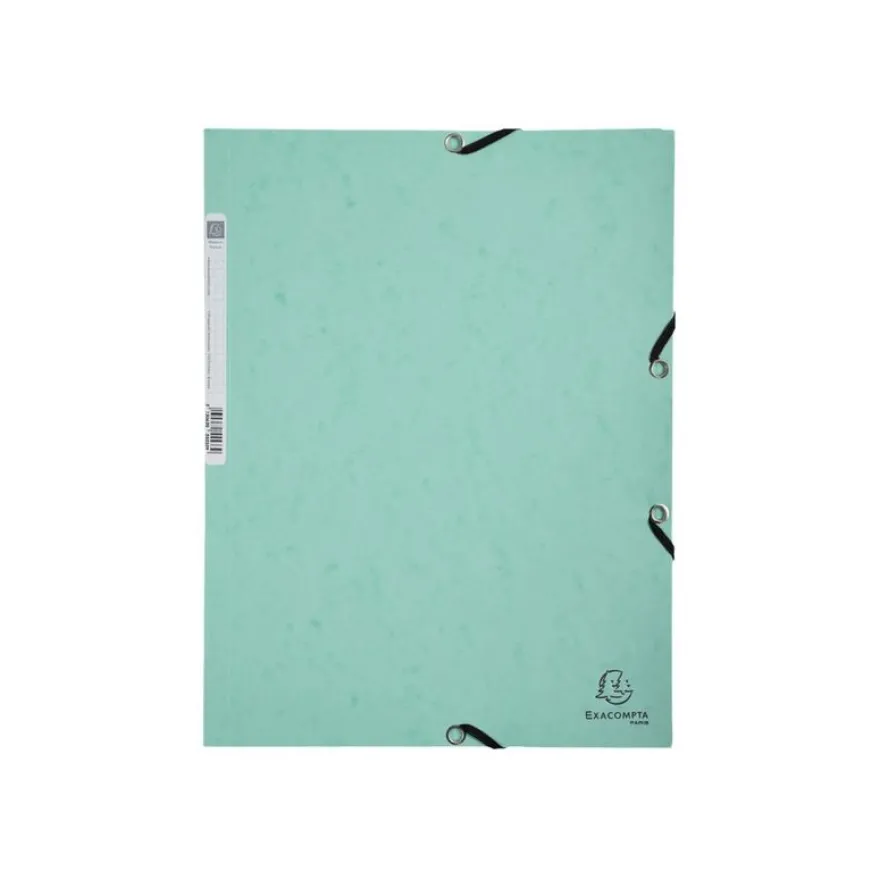 Exacompta Aquarel - 5 Chemises à 3 rabats A4 - coloris assortis