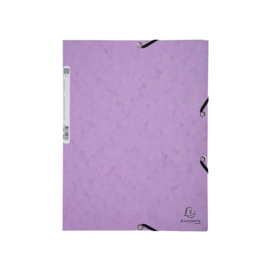 Exacompta Aquarel - 5 Chemises à 3 rabats A4 - coloris assortis