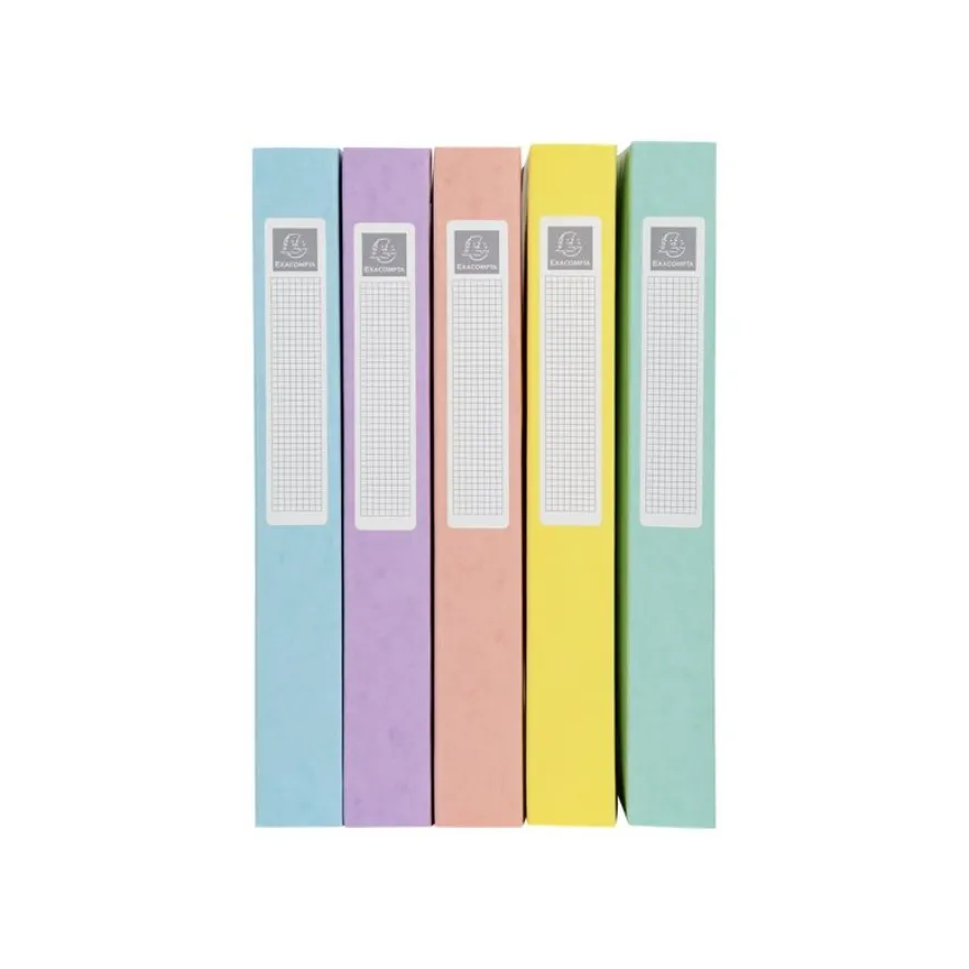 Exacompta Aquarel - Boîte de classement en carte lustrée - dos 40 mm - disponible dans différentes couleurs