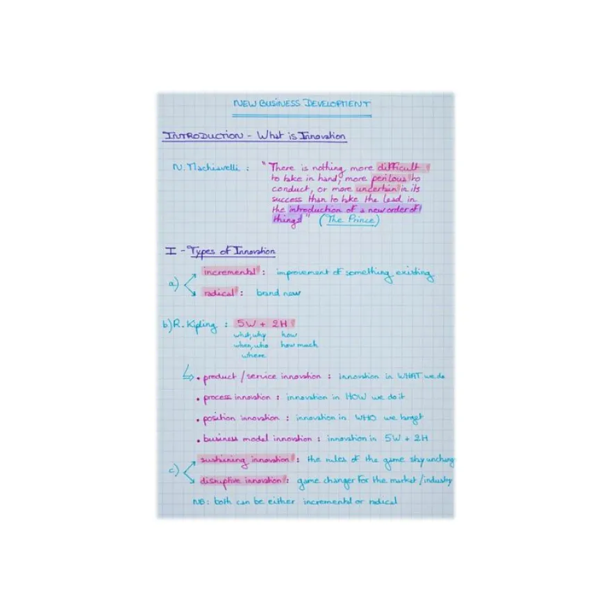 Exacompta Aquarel - Chemise à rabats + 25 fiches bristol A5 (4 couleurs assorties)