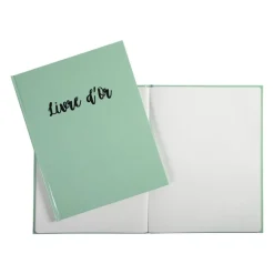 Exacompta Aquarel - Livre d'or 27 x 22 cm - vert