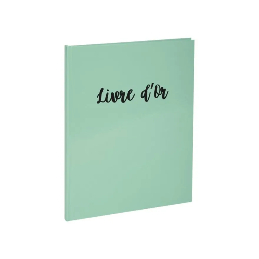 Exacompta Aquarel - Livre d'or 27 x 22 cm - vert