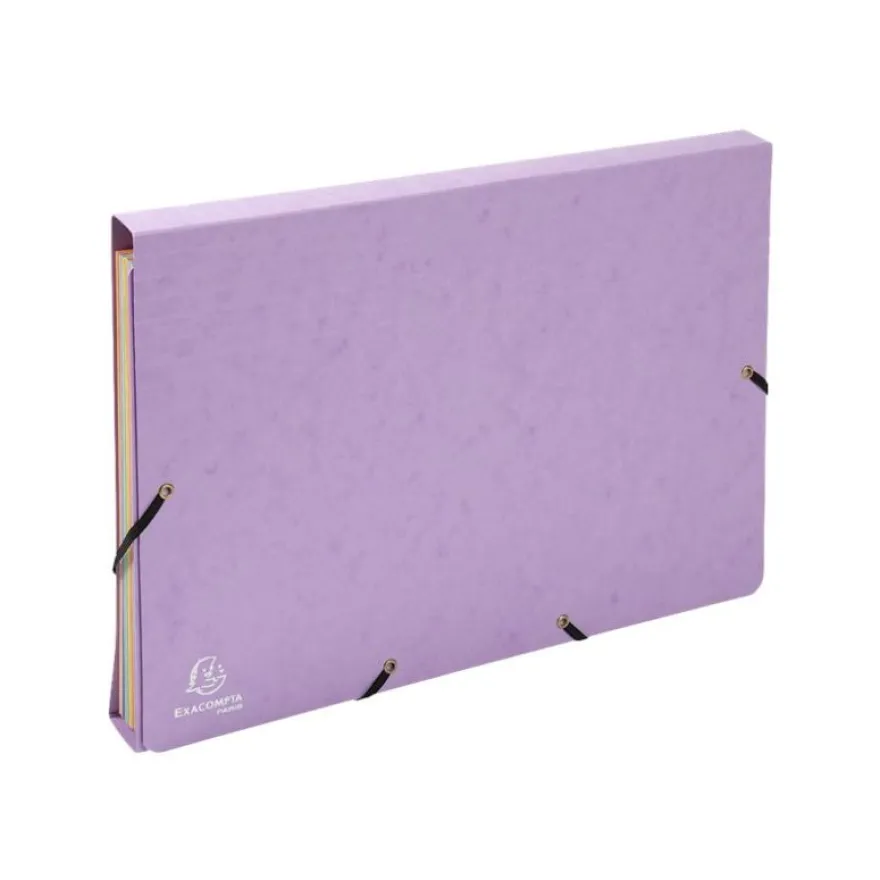 Exacompta Aquarel - Trieur 12 positions - disponible dans différentes couleurs