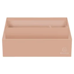 Exacompta Aquarel - Trieur vertical / porte-lettres - 3 compartiments - corail