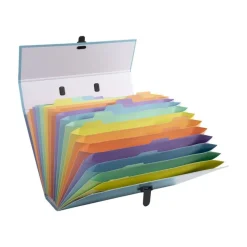Exacompta Aquarel - Trieur à soufflet 18 positions - disponible dans différentes couleurs