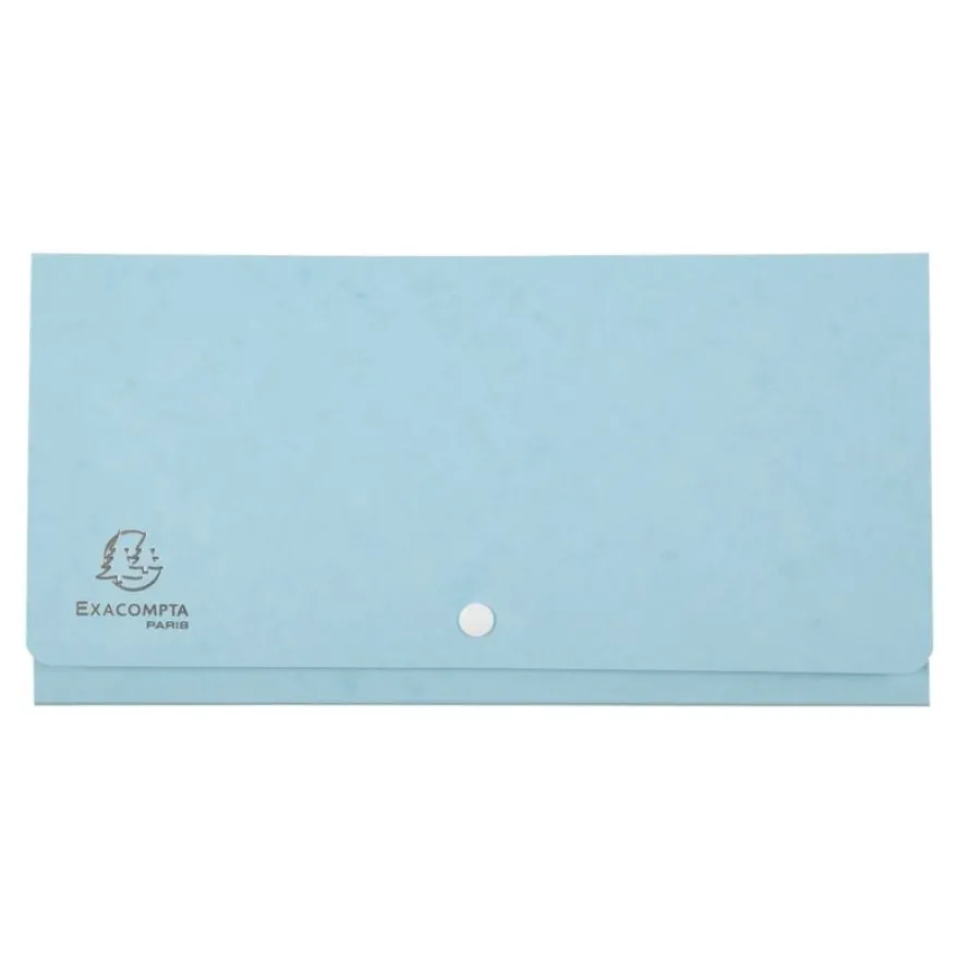 Exacompta Aquarel - Trieur 6 positions - format de poche 26 x 13 cm - disponible dans différentes couleurs