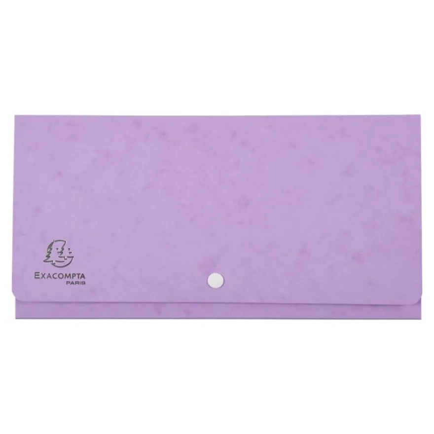 Exacompta Aquarel - Trieur 6 positions - format de poche 26 x 13 cm - disponible dans différentes couleurs