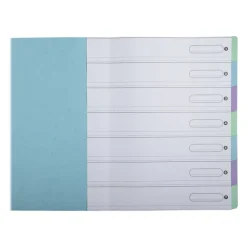 Exacompta Aquarel Harmonika - Trieur 7 positions - disponible dans différentes couleurs