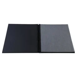 Exacompta Aramy - Album photos 32 x 32 cm - 60 pages - noir/or