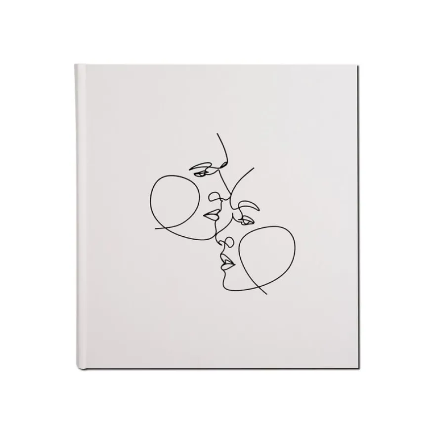 Exacompta Art - Album photos 29 x 32 cm - 60 pages noires - ivoire