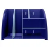 Exacompta Bee Blue - Organiseur de bureau 6 compartiments - bleu