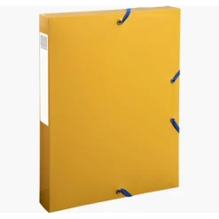 Exacompta BeeBlue - Boîte de classement en plastique recyclé - dos 40 mm - disponible dans différentes couleurs