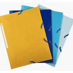 Exacompta BeeBlue - Chemise à 3 rabats - A4 - pour 250 feuilles - disponible dans différentes couleurs
