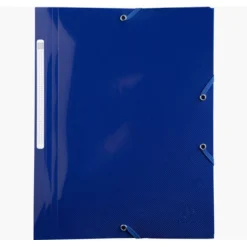 Exacompta BeeBlue - Chemise à 3 rabats - A4 - pour 250 feuilles - disponible dans différentes couleurs