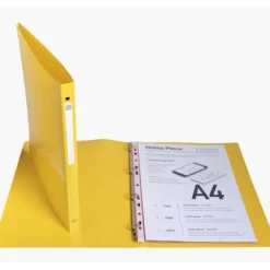 Exacompta BeeBlue - Classeur souple 4 anneaux - Dos 20 mm - A4 - pour 140 feuilles - disponible dans différentes couleurs