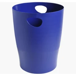 Exacompta BeeBlue - Corbeille à papier 15L - bleu marine