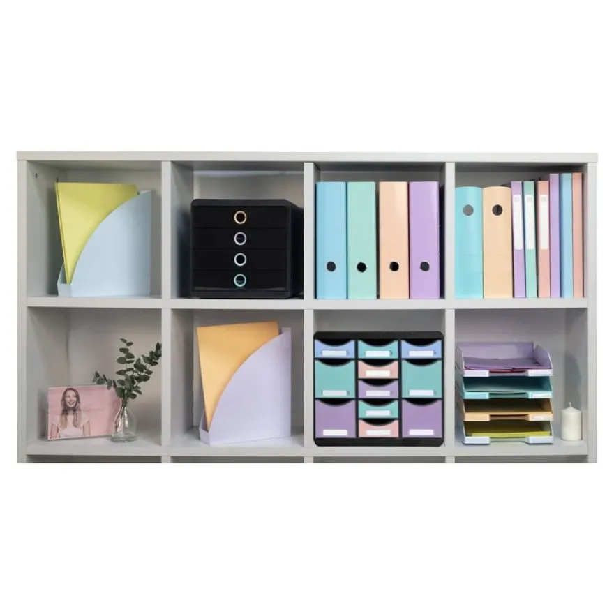 Exacompta Beeblue - Module de classement 11 tiroirs - couleurs assorties