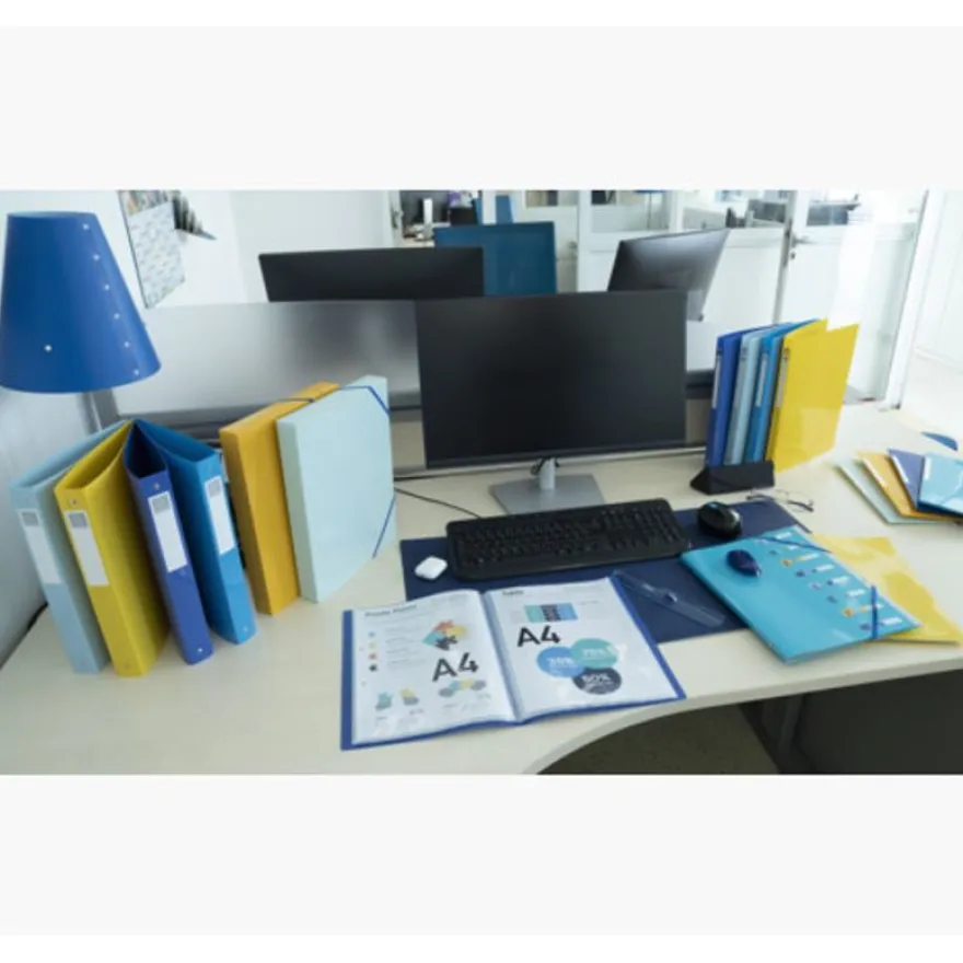 Exacompta BeeBlue - Porte vues - 40 vues - A4 - disponible dans différentes couleurs