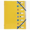Exacompta BeeBlue - Trieur polypro recyclé 8 positions - A4 - disponible dans différentes couleurs