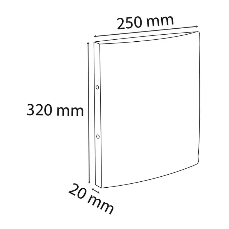Exacompta Candy Tidy - Classeur souple à anneaux - Dos 20 mm - A4 - disponible dans différentes couleurs