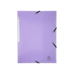 Exacompta Chromaline - Chemise polypro à 3 rabats - A4 - pour 200 feuilles - disponible dans différentes couleurs pastels