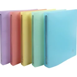 Exacompta Chromaline - Classeur souple à anneaux - Dos 40 mm - A4+ - disponible dans différentes couleurs pastels