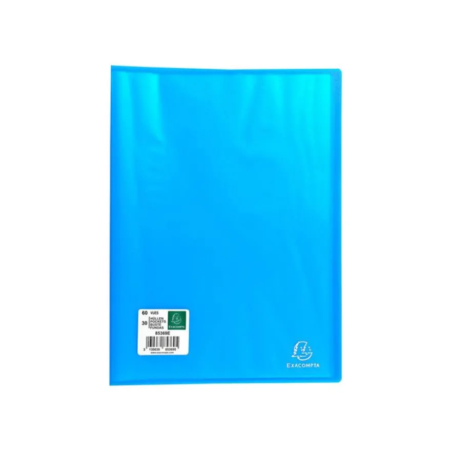 Exacompta Chromaline - Porte vues - 60 vues - A4 - disponible dans différentes couleurs