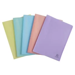 Exacompta Chromaline - Porte vues - 40 vues - A4 - disponible dans différentes couleurs pastels