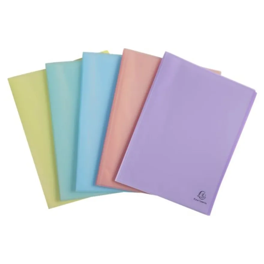 Exacompta Chromaline - Porte vues - 40 vues - A4 - disponible dans différentes couleurs pastels