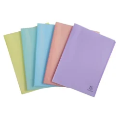 Exacompta Chromaline - Porte vues - 80 vues - A4 - disponible dans différentes couleurs pastels