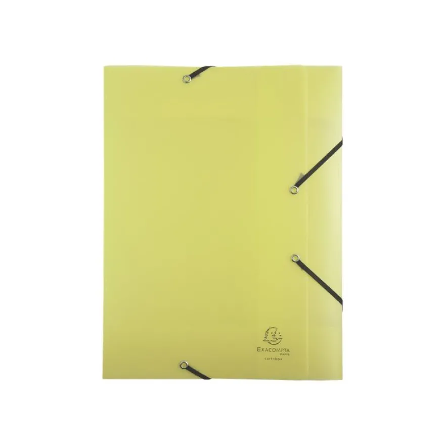 Exacompta Chromaline Pastel - Boîte de classement plastique (livrée à plat) - dos 60 mm - disponible dans différentes couleurs pastels