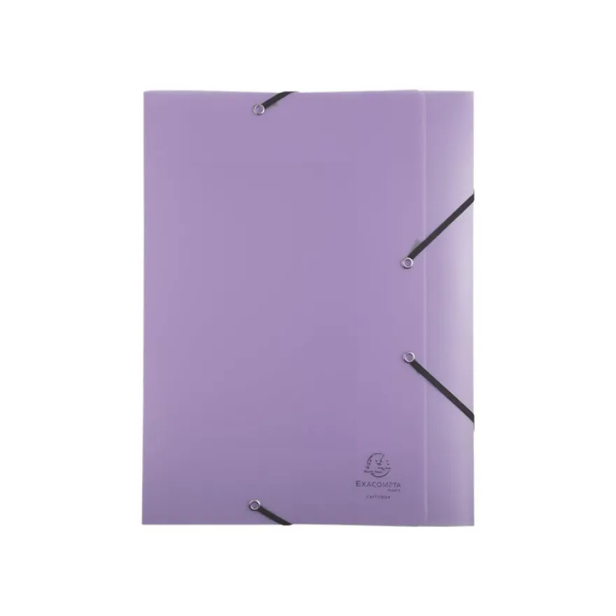 Exacompta Chromaline Pastel - Boîte de classement plastique (livrée à plat) - dos 60 mm - disponible dans différentes couleurs pastels