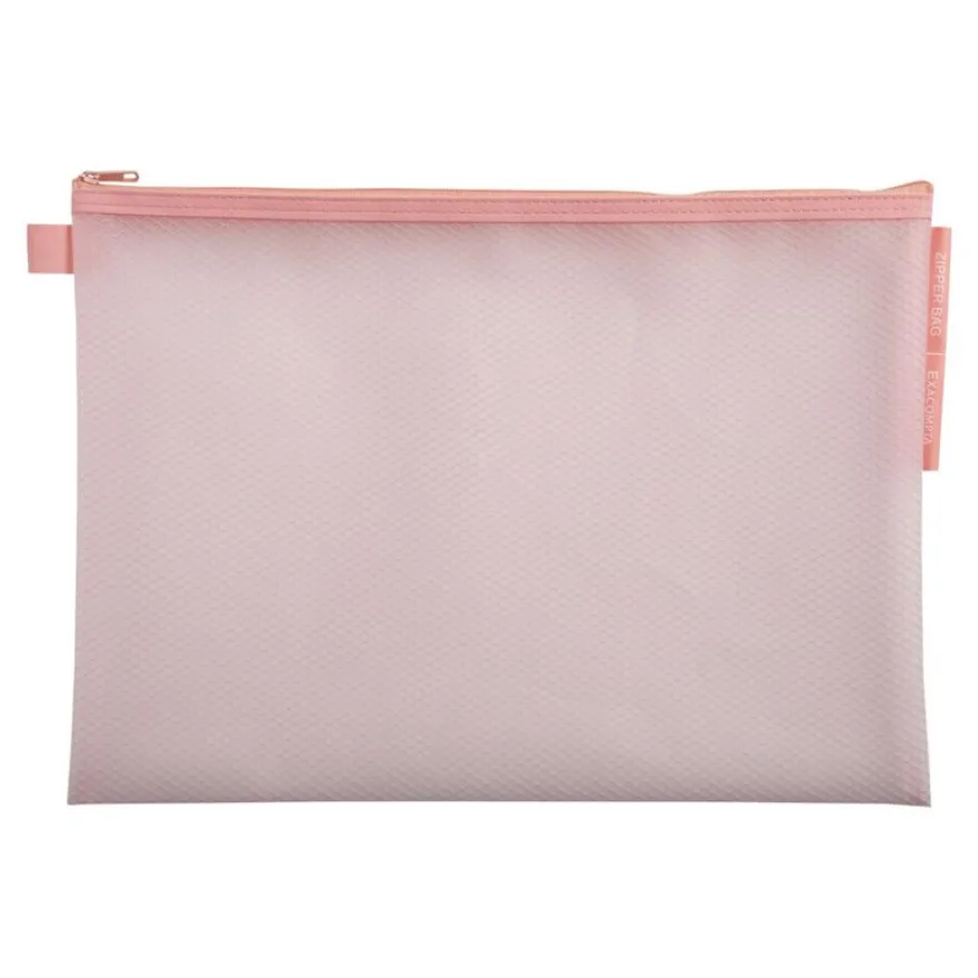 Exacompta Chromaline Pastel - Pochette zip A4 - disponible dans différentes couleurs