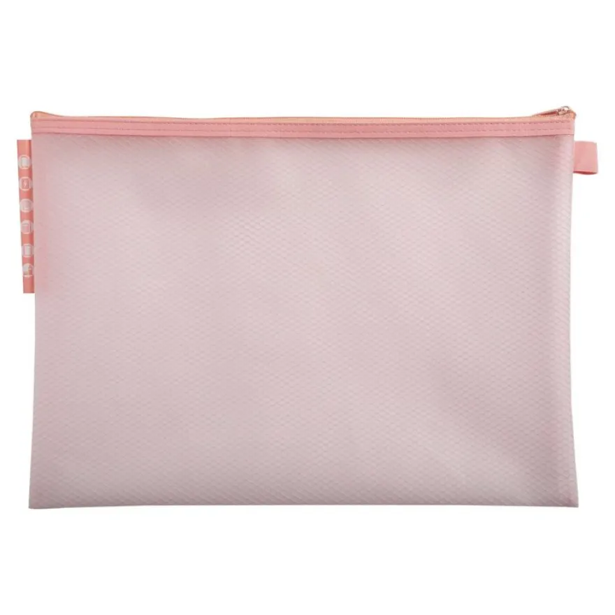 Exacompta Chromaline Pastel - Pochette zip A4 - disponible dans différentes couleurs