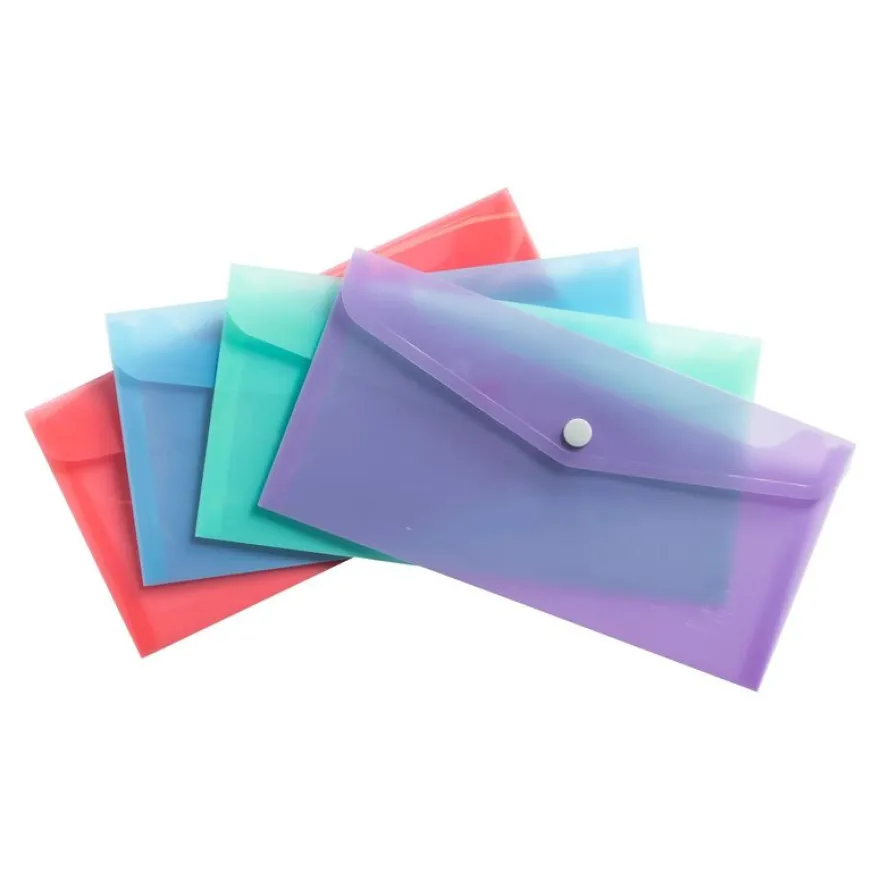 Exacompta Chromaline Pastel - Pochette - pour DL (210 x 99 mm) - disponible en différents coloris