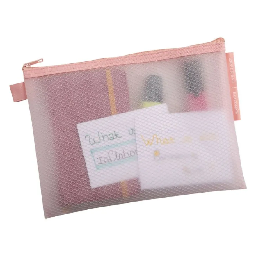 Exacompta Chromaline Pastel - Pochette zip A5 - disponible dans différentes couleurs