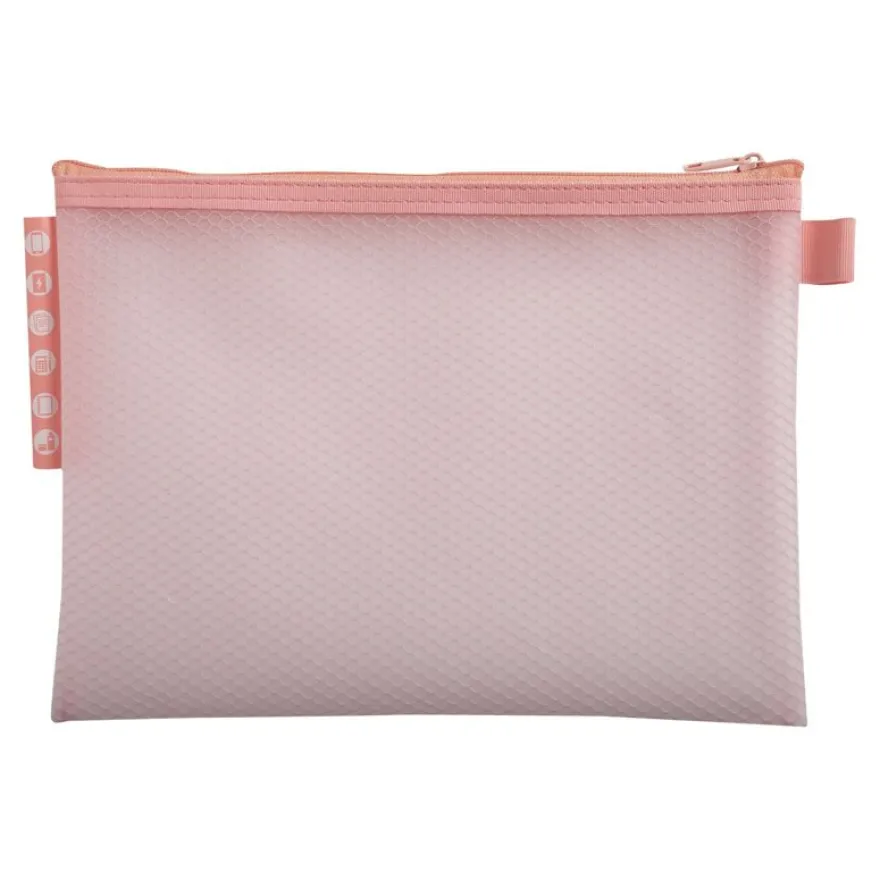 Exacompta Chromaline Pastel - Pochette zip A5 - disponible dans différentes couleurs