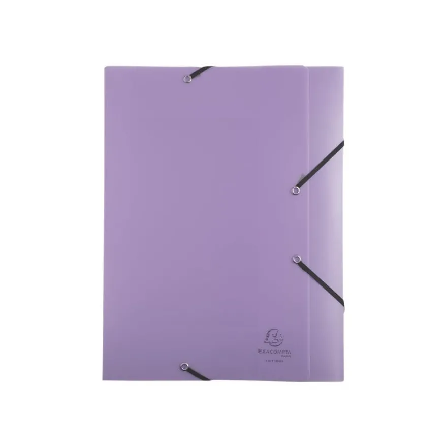 Exacompta Chromaline Pastel - Boîte de classement plastique - dos 40 mm - disponible dans différentes couleurs pastels