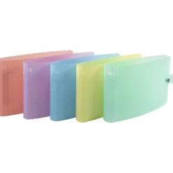 Exacompta Chromaline Pastel - Classeur souple 2 anneaux - dos 30 mm - pour fiche Bristol - disponible dans différentes couleurs