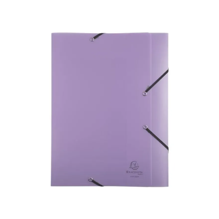Exacompta Chromaline Pastel - Boîte de classement plastique (livrée à plat) - dos 25 mm - disponible dans différentes couleurs pastels
