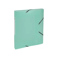 Exacompta Chromaline Pastel - Boîte de classement plastique (livrée à plat) - dos 25 mm - disponible dans différentes couleurs pastels