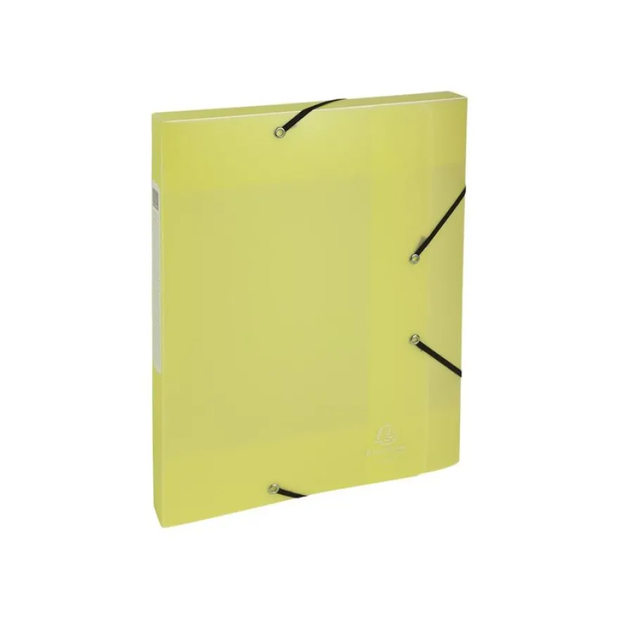 Exacompta Chromaline Pastel - Boîte de classement plastique (livrée à plat) - dos 25 mm - disponible dans différentes couleurs pastels